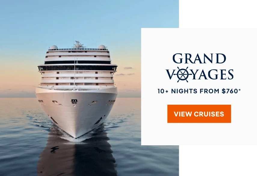 Grand Voyages 10+ Nights – Click to View Cruises & Book Now Grand Voyages 10+ Nights – Click to View Cruises & Book Now