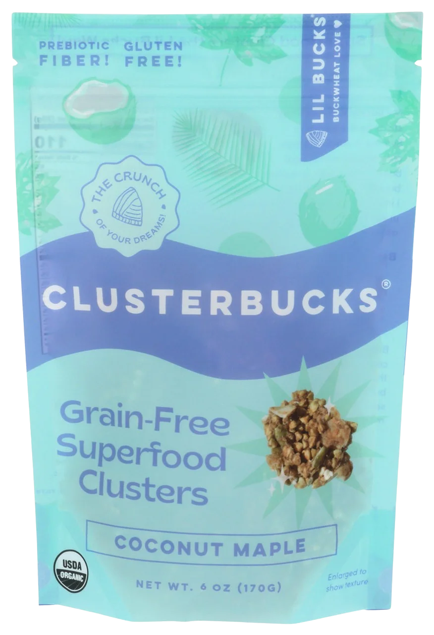 Image of Lil Bucks Organic Coconut Maple Clusterbucks