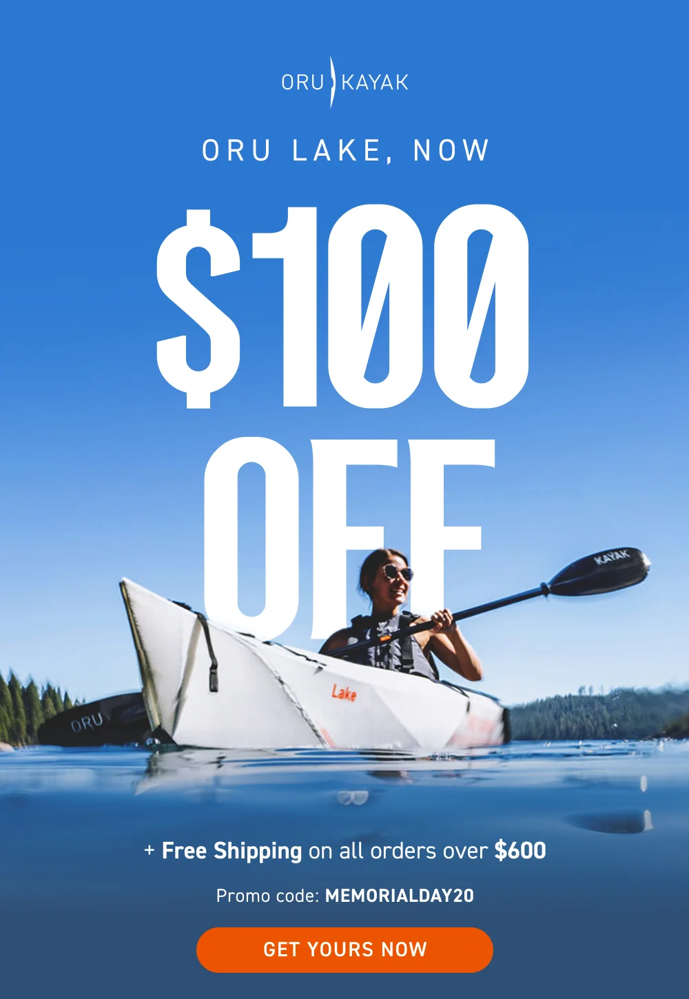 Oru Lake $100 Off