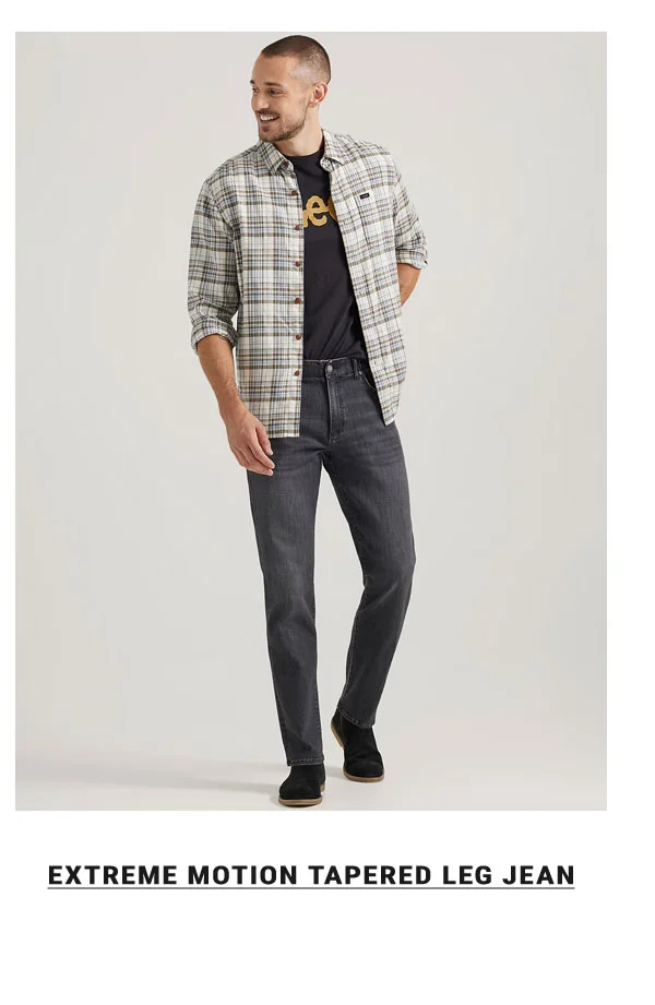 Extreme Motion Tapered Leg Jean
