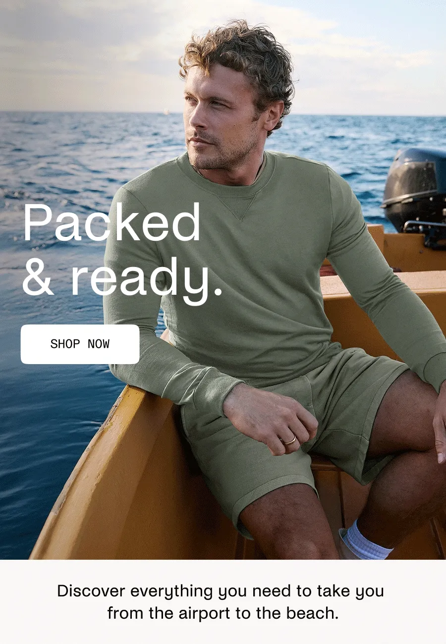 Packed & ready.