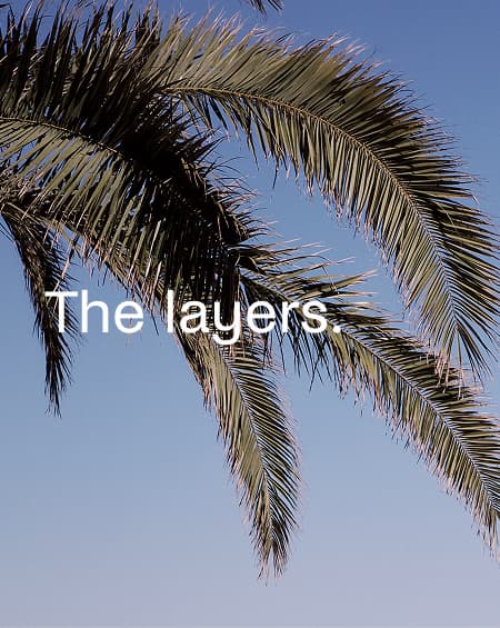 The layers.