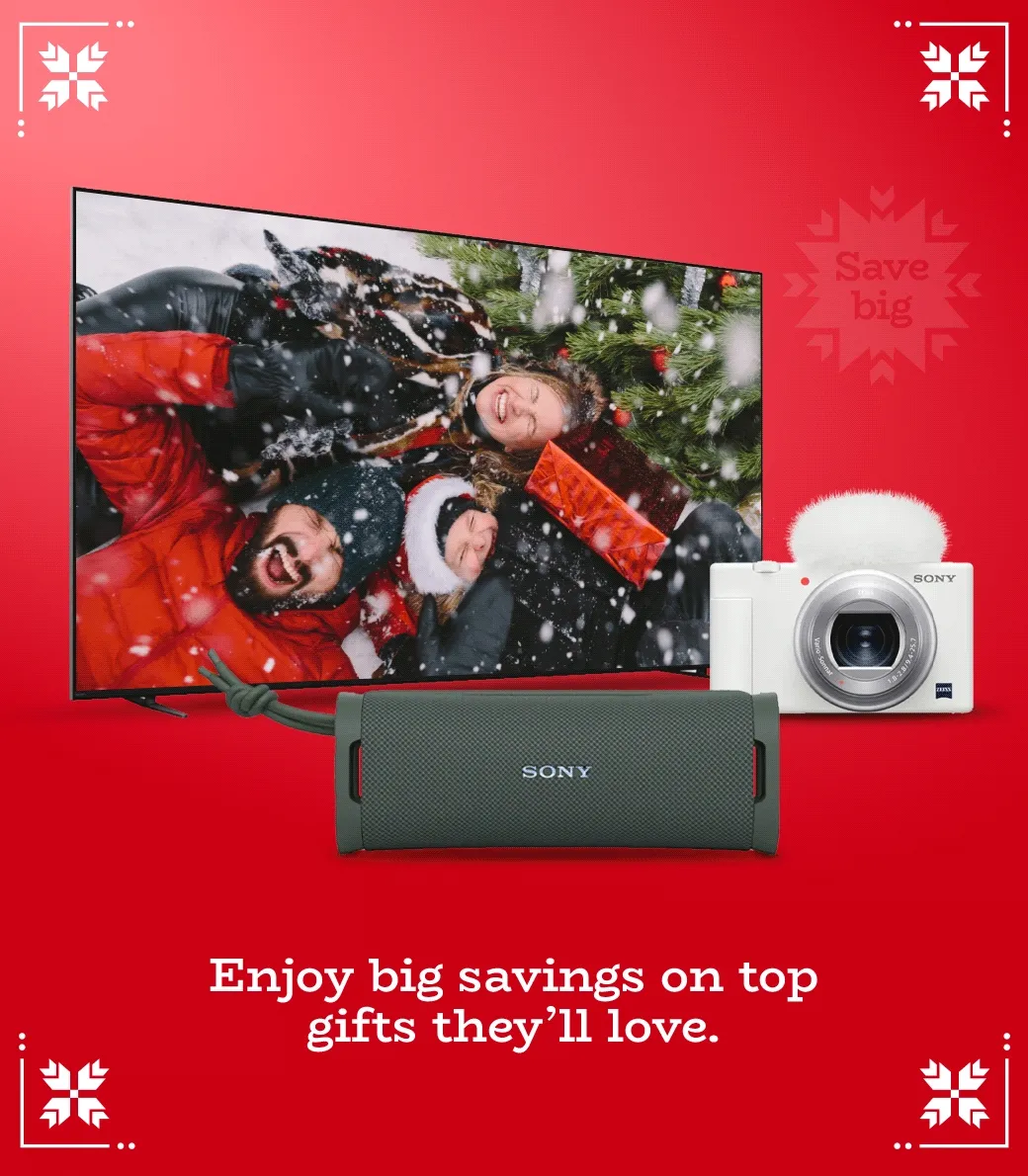 Enjoy big savings on top gifts they'll love