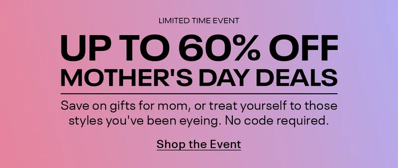 Mother's Day Sale