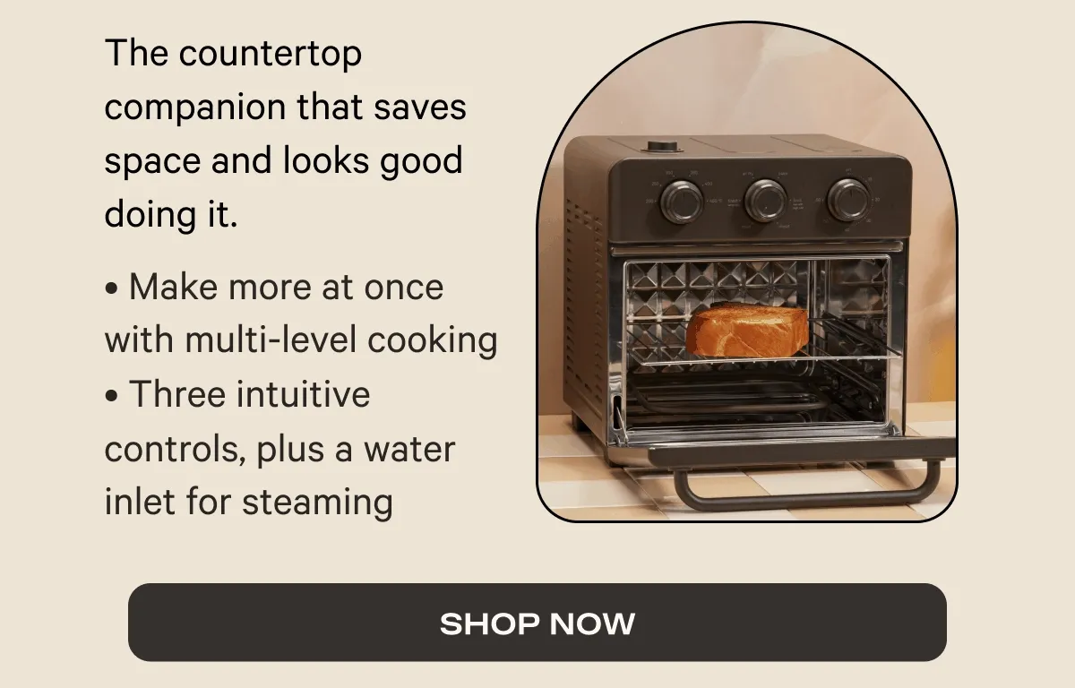 The countertop companion that saves space and looks good doing it. | SHOP NOW