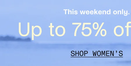Shop All Women's Sale