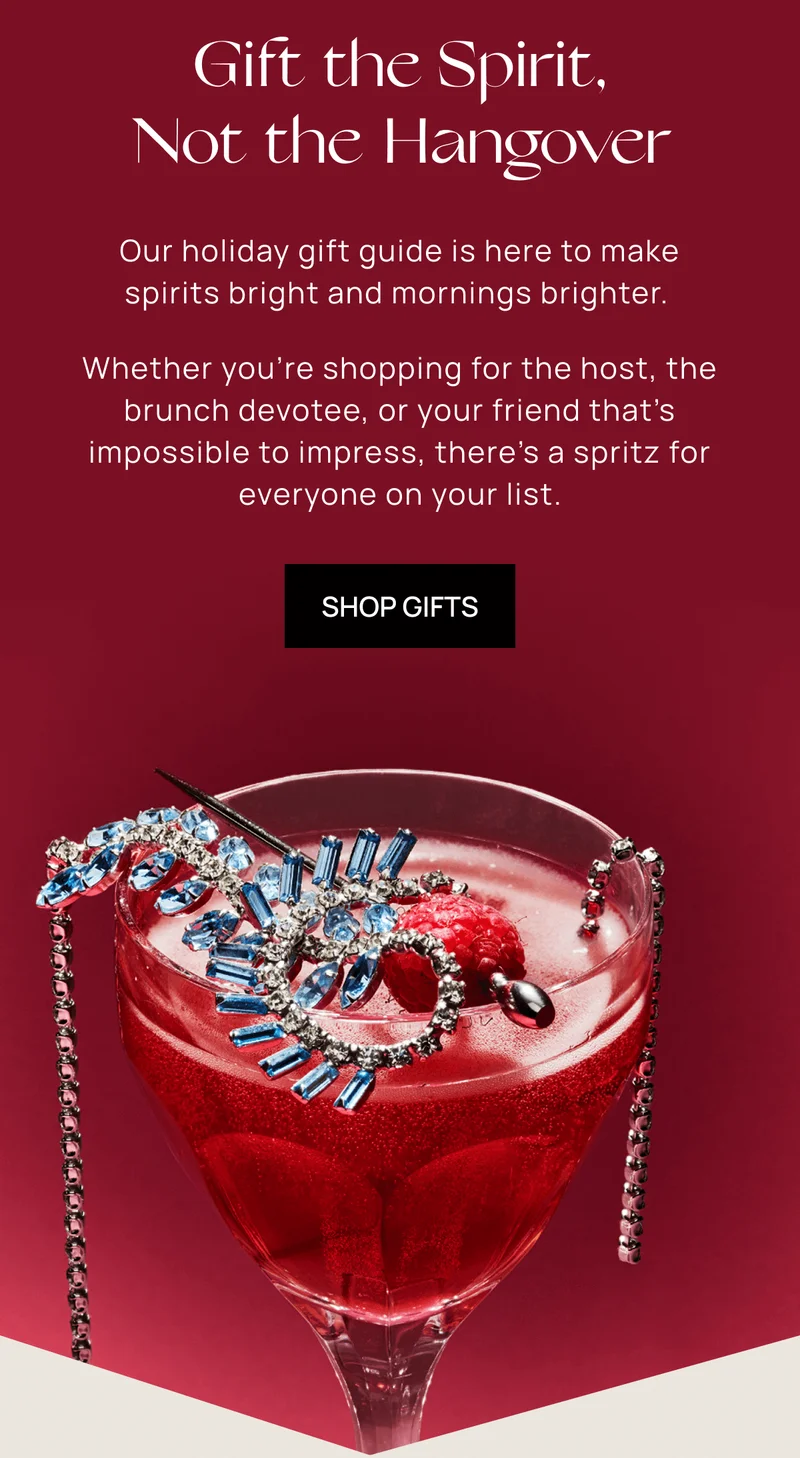 Gift the Spirit, Not the Hangover | SHOP GIFTS