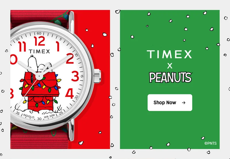 TIMEX X PEANUTS | Shop Now