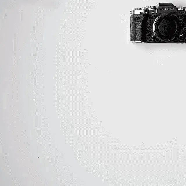 Rows of digital cameras
