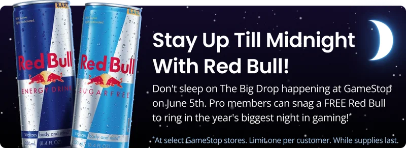 Stay Up Till Midnight With Red Bull!