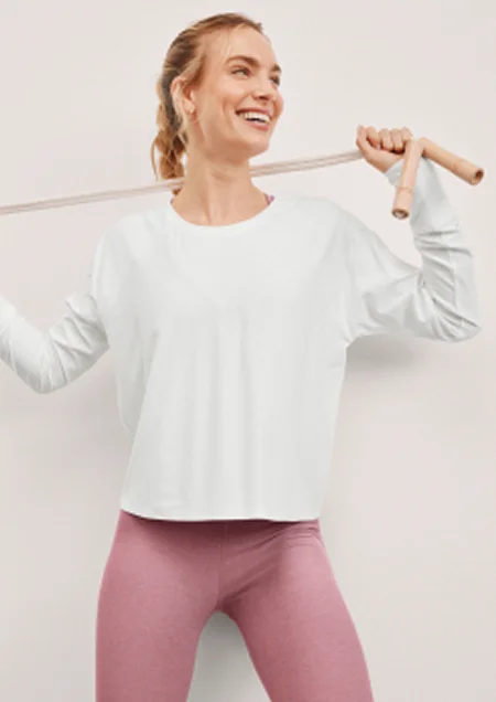 Featherweight Daydreamer Pullover in Cloud White