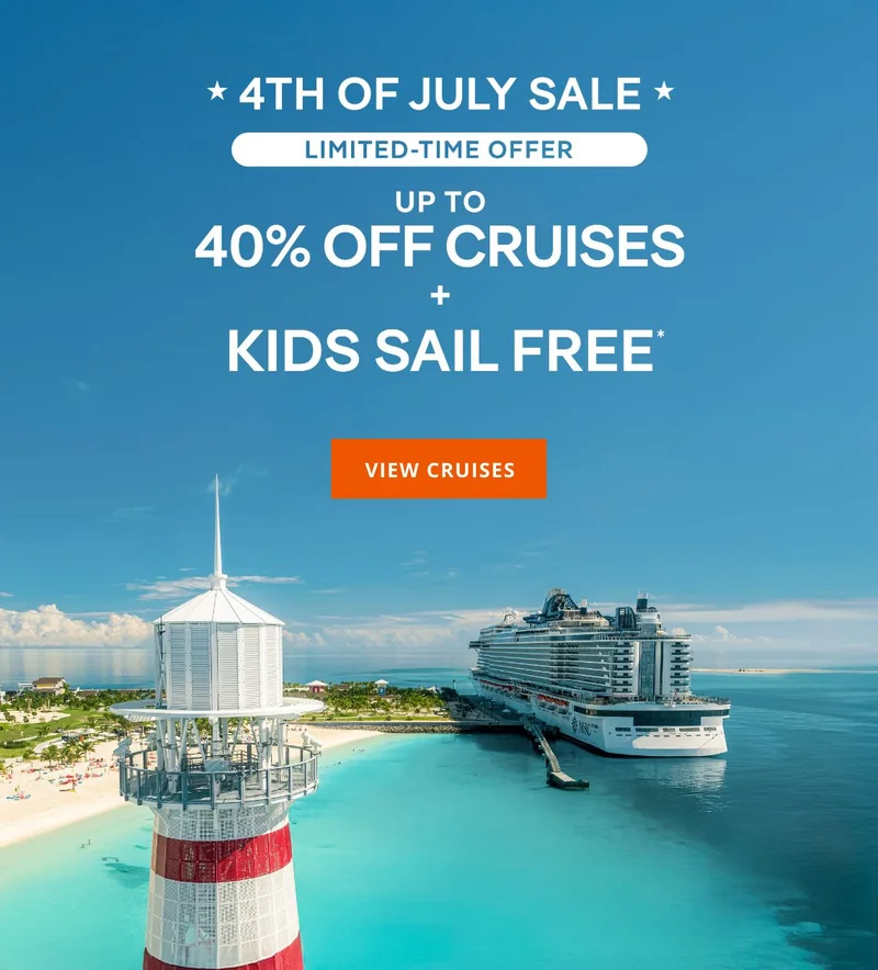 Limited Time Offer – Up to 30% Off Cruises + Kids Sail Free* – Click to View Cruises & Book Now – All Taxes & Fees Are Included in Prices*