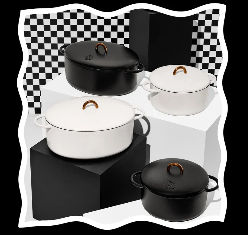 Salt & Pepper make a statement in any kitchen. Pair them with a pop of color, or keep it classic for a sleek look.