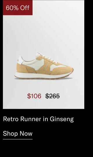 Retro Runner in Ginseng. Shop Now