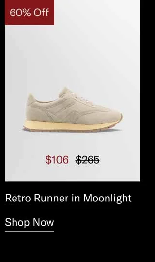 Retro Runner in Moonlight. Shop Now