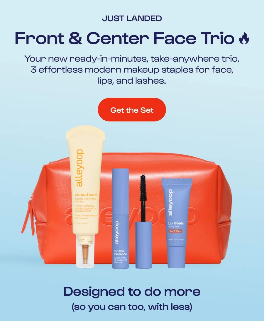Front & Center Face Trio