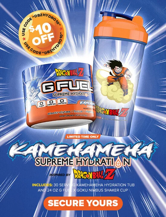 DBZHYDRO10 = 10% OFF