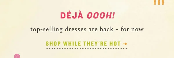 Shop While They're Hot