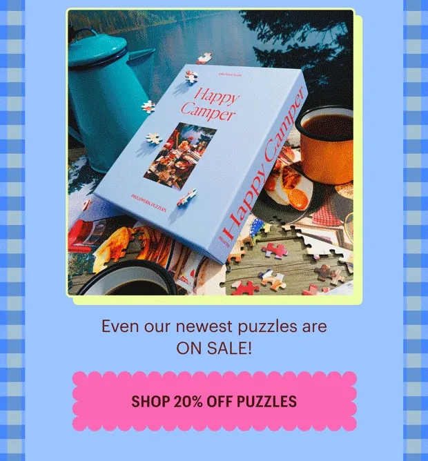 Shop 20% Off Jigsaw Puzzles