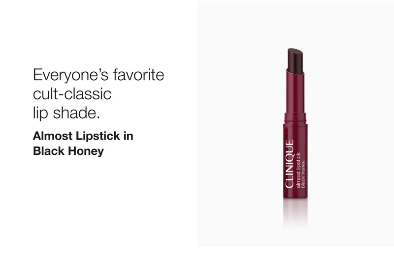 Everyone's favorite cult-classic lip shade. Almost Lipstick in Black Honey