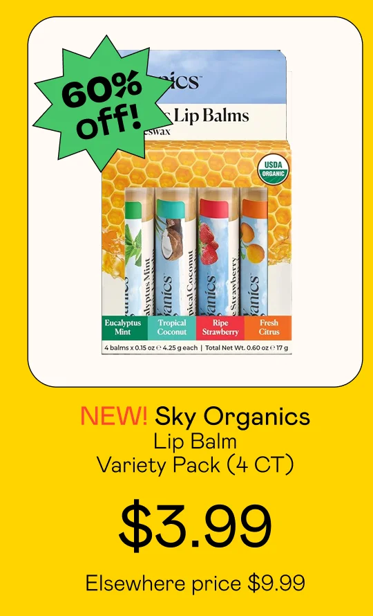 Lip Balm Varity Pack (4 CT)