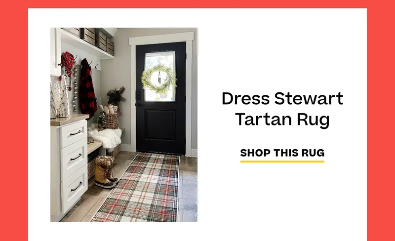Dress Stewart Tartan Rug