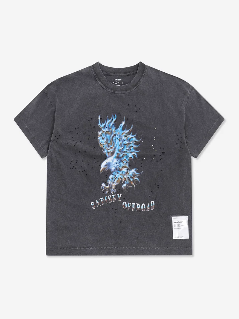 Image of Satisfy MothTech T-Shirt W - Aged Black