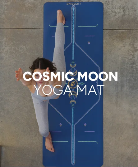 Cosmic Moon Yoga Mat
