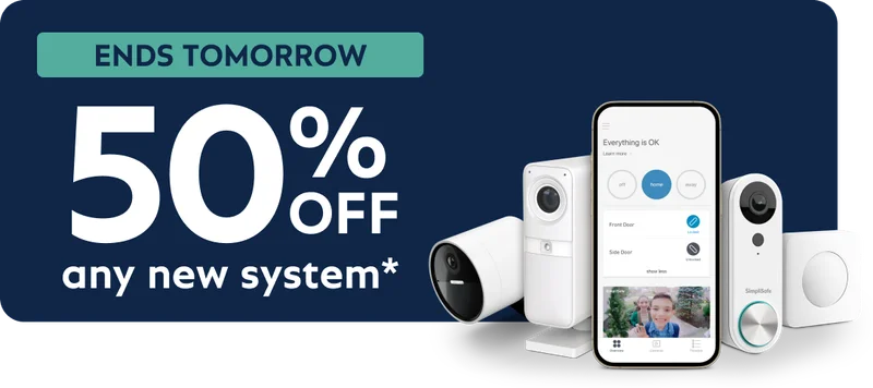 Ends tomorrow: 50% off any new system