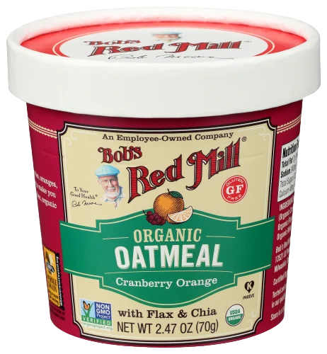 Image of Bob's Red Mill Organic Cranberry Oatmeal Cup