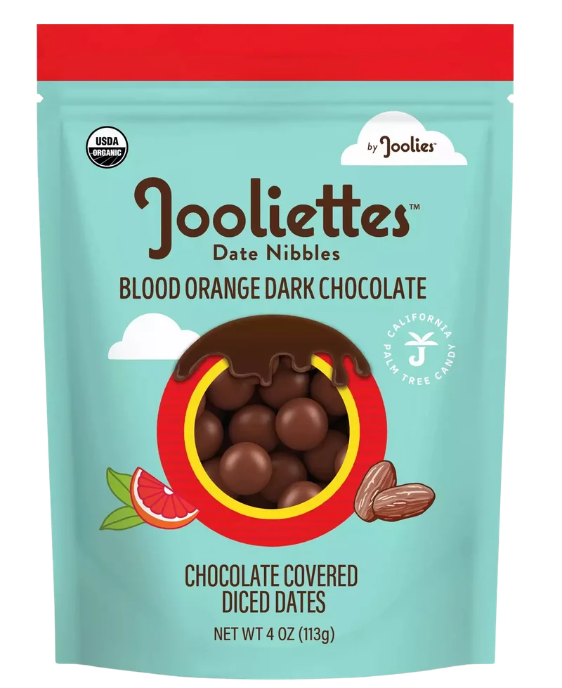 Image of Jooliettes- Blood Orange Dark Chocolate Date Nibbles