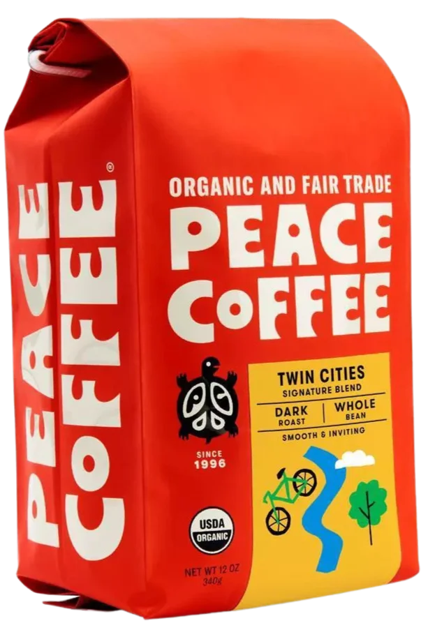 Image of Peace Coffee Twin Cities Dark Roast Whole Bean Coffee