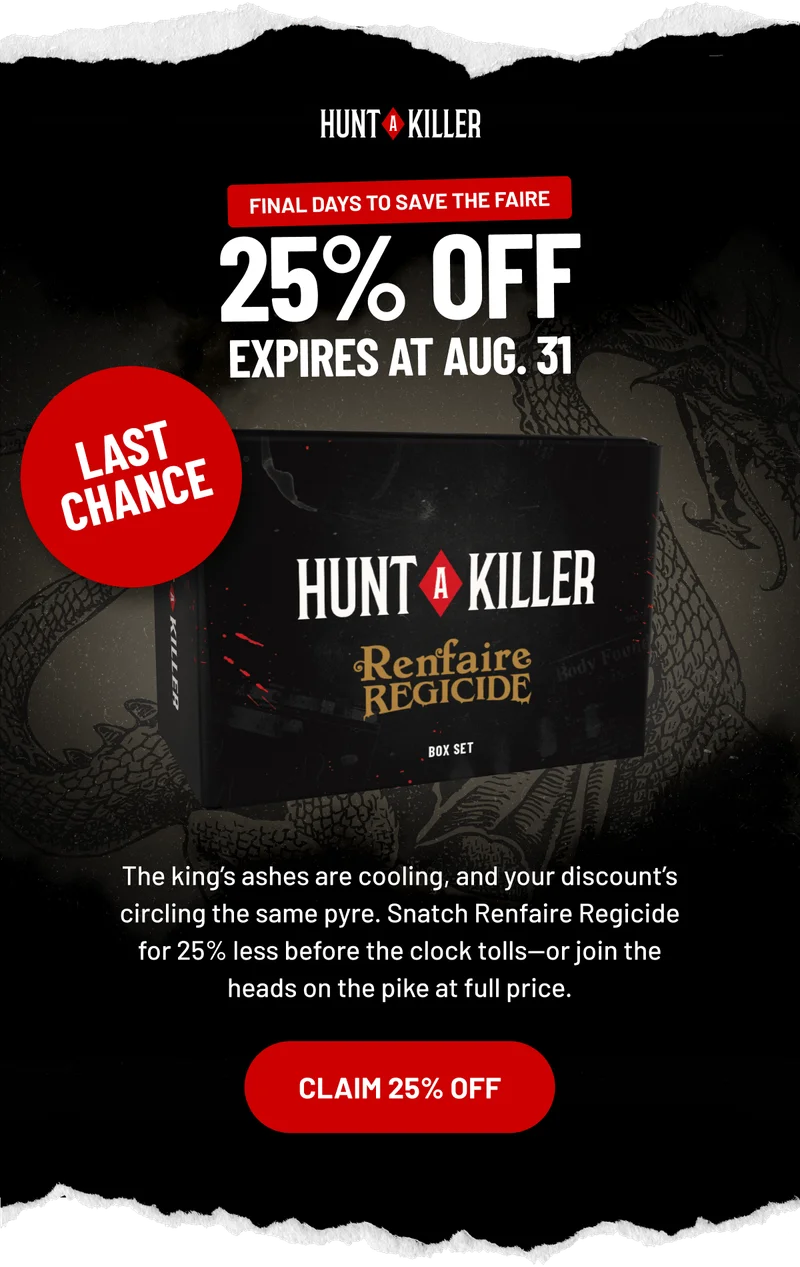 25% Off Expires at Aug. 31 | Claim 25% Off
