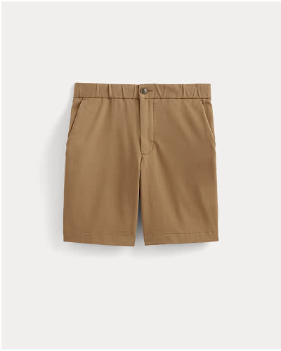 [Image]The Pull-On Performance Chino Short | Toasted Coconut