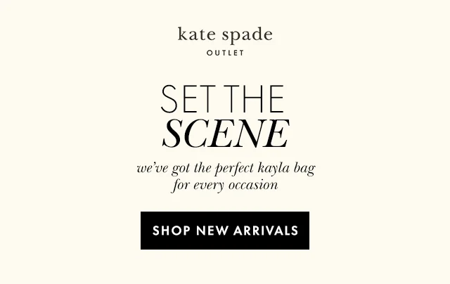 SET THE SCENE