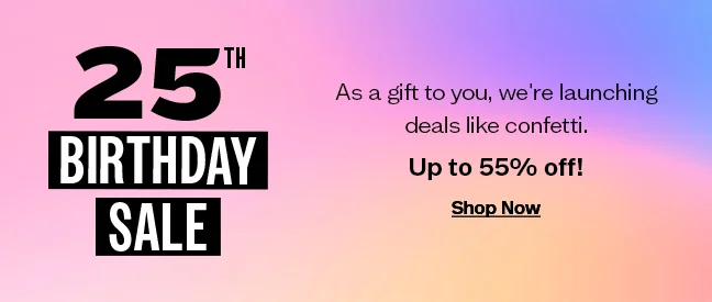 Shop Birthday Sale