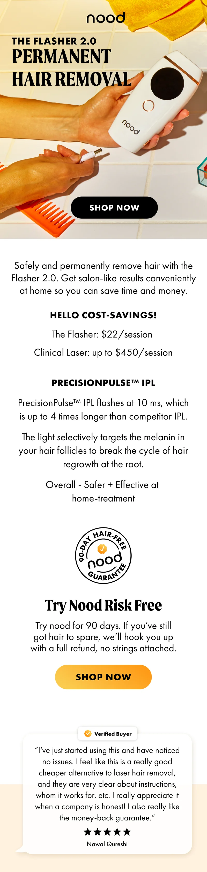 The Flasher 2.0 Permanent Hair Removal. Shop now.