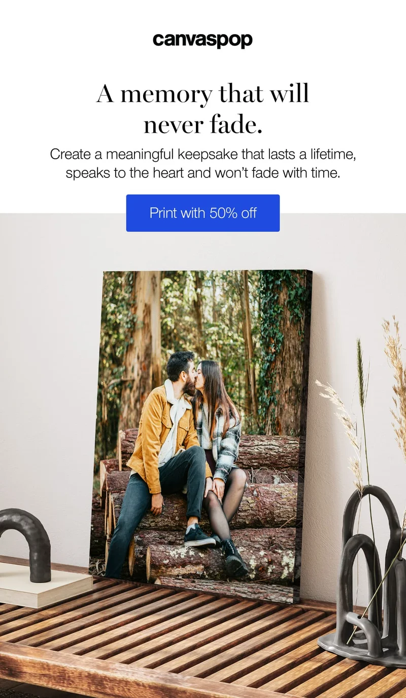 A memory that will never fade. Create a meaningful keepsake that lasts a lifetime, speaks to the heart and won't fade with time.