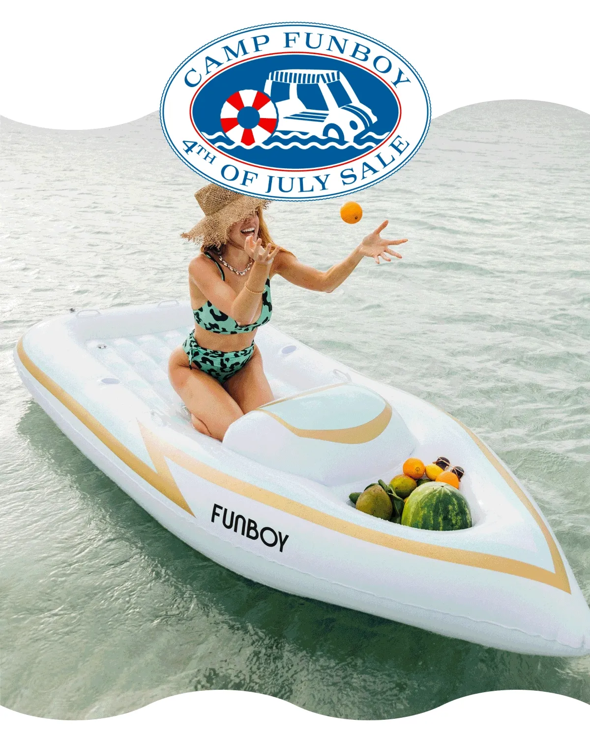 CAMP FUNBOY 4th OF JULY SALE