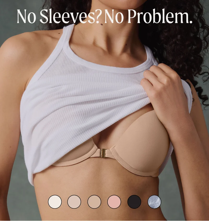 No Sleeves? No Problem.