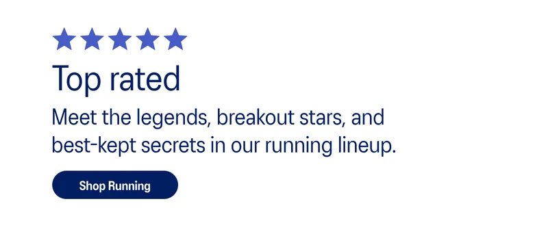 Meet the legends, breakout stars, and best kept secrets in our running lineup.
