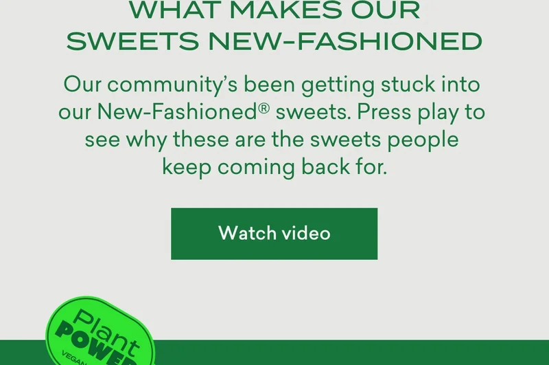Our community’s been getting stuck into our&nbsp;New-Fashioned® sweets. Press play to see why these are the sweets people keep coming back for.