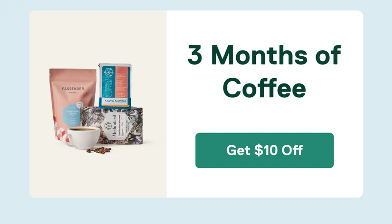 3 Months of Coffee