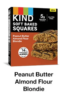 Peanut Butter Almond Flour Blondie