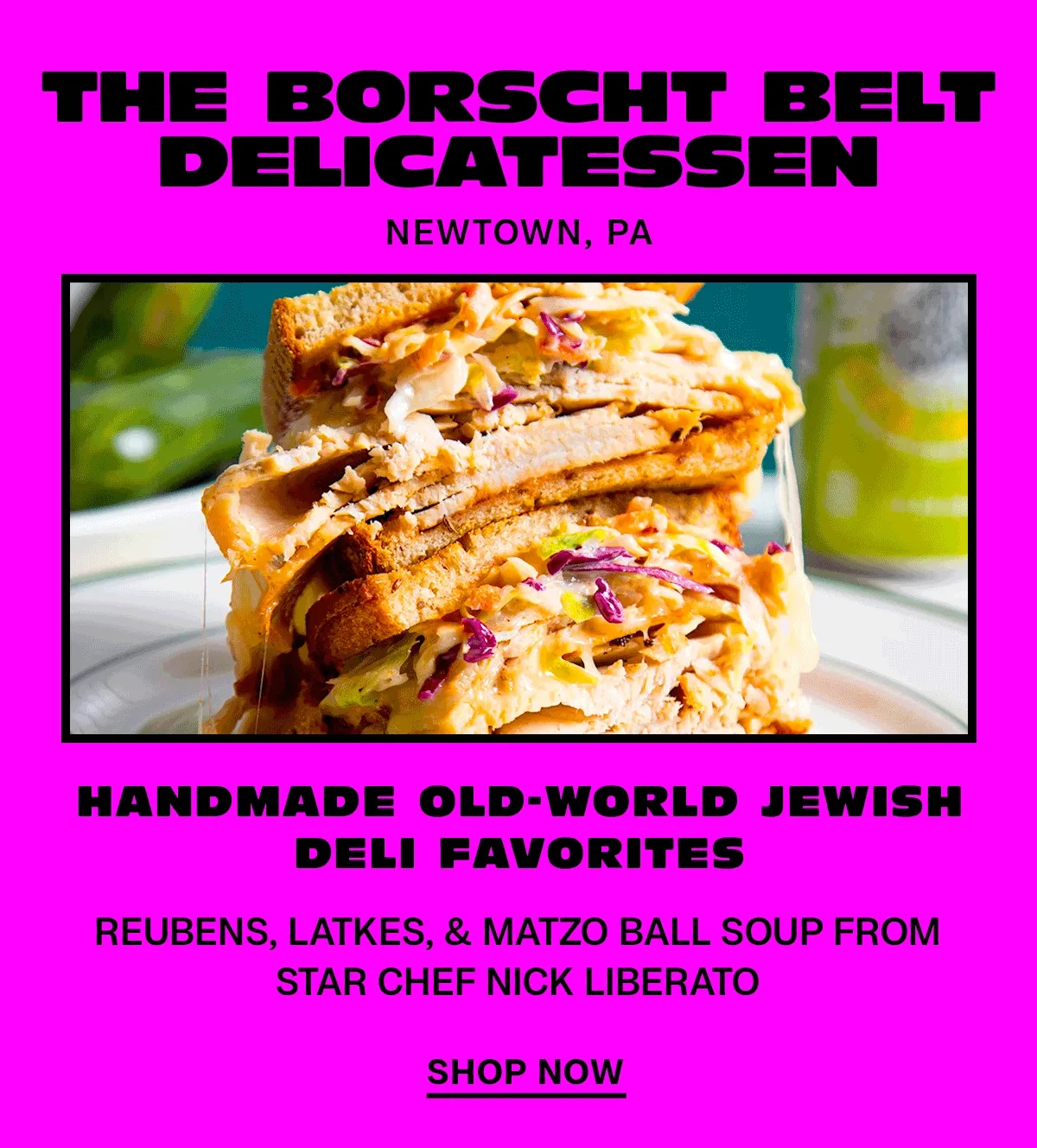 The Borscht Belt Delicatessen