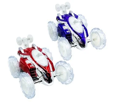 Flipo Toys Set of 2 Chameleon R/C Stunt Cars with LED Lights
