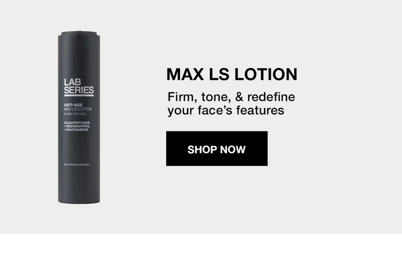 MAX LS LOTION | Firm, tone, redefine your face's features | SHOP NOW