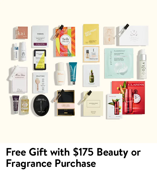 Multi-brand gift with purchase.