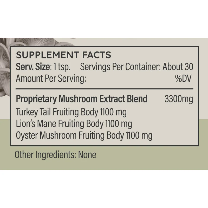 Image of Organic Mushroom Supplement for Dogs - Immune Support (100g)