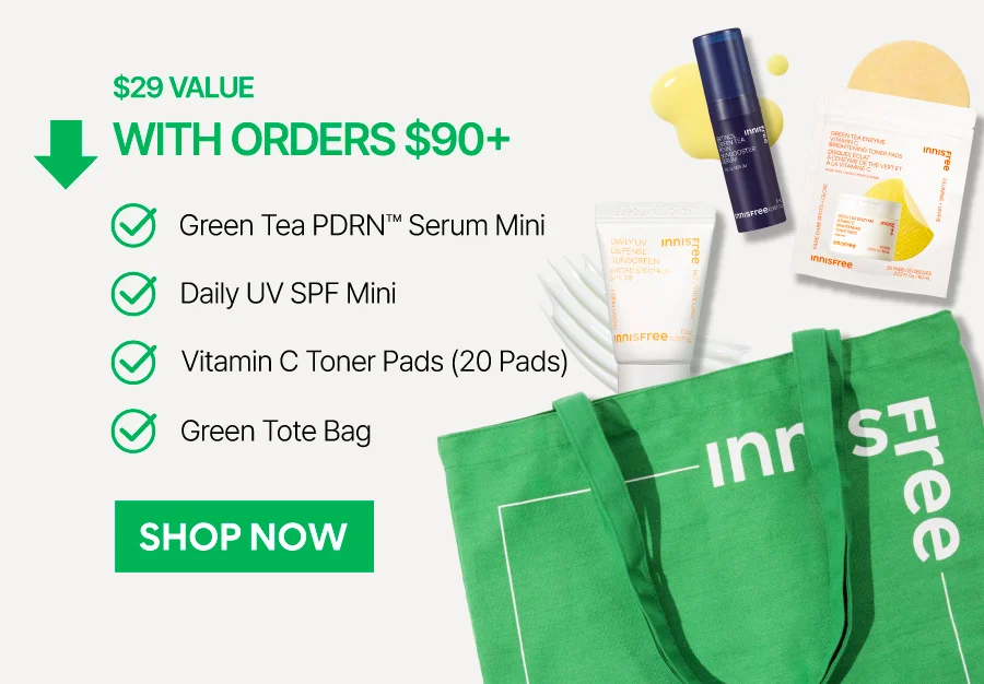 FREE 4-PIECE TRAVEL SET WITH ORDERS $90+